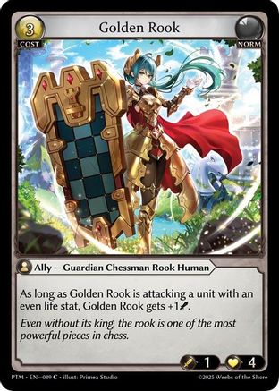 Golden Rook (039) - Phantom Monarchs *FOIL*