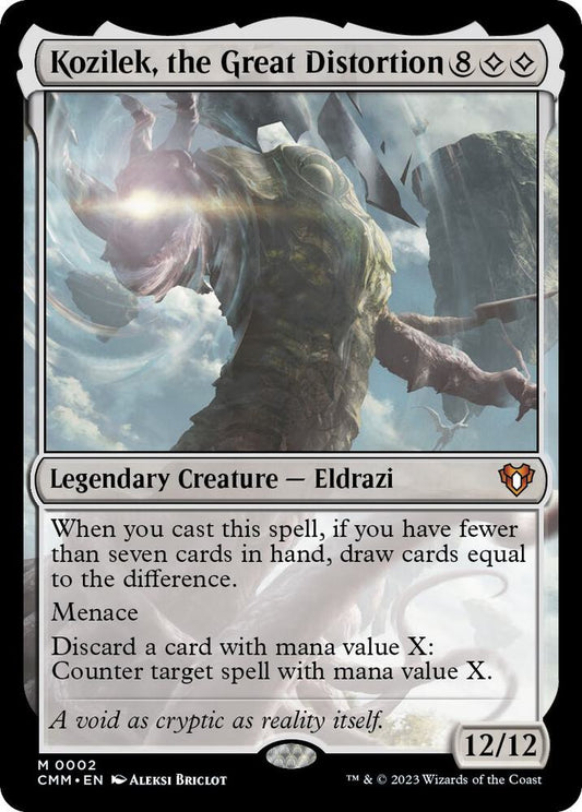 Kozilek, the Great Distortion - Commander Masters (CMM)