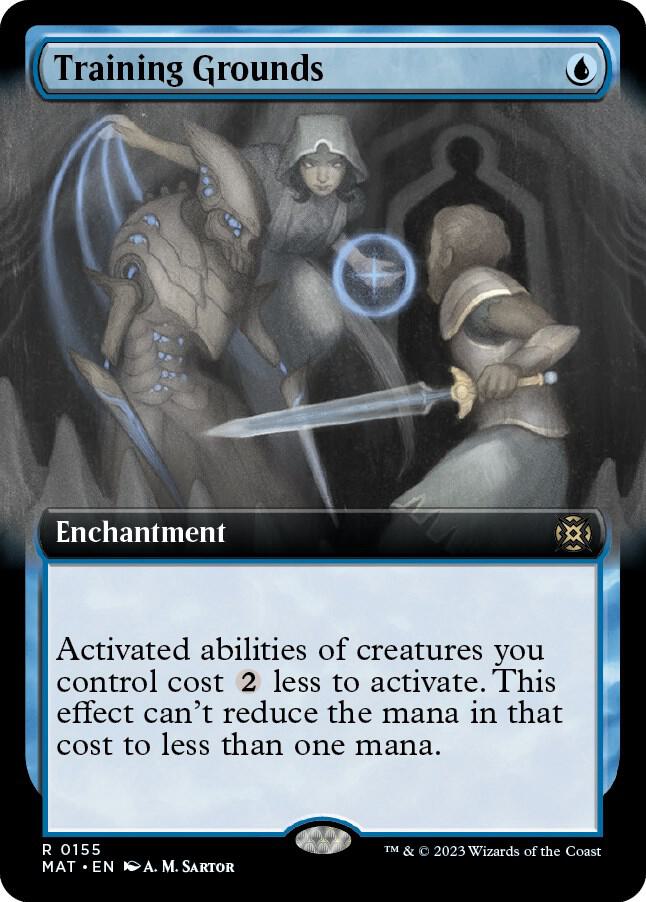 Training Grounds (Extended Art) - March of the Machine: The Aftermath (MAT) *FOIL*