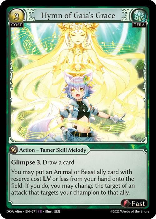Hymn of Gaia's Grace - Dawn of Ashes Alter Edition (DOA Alter)