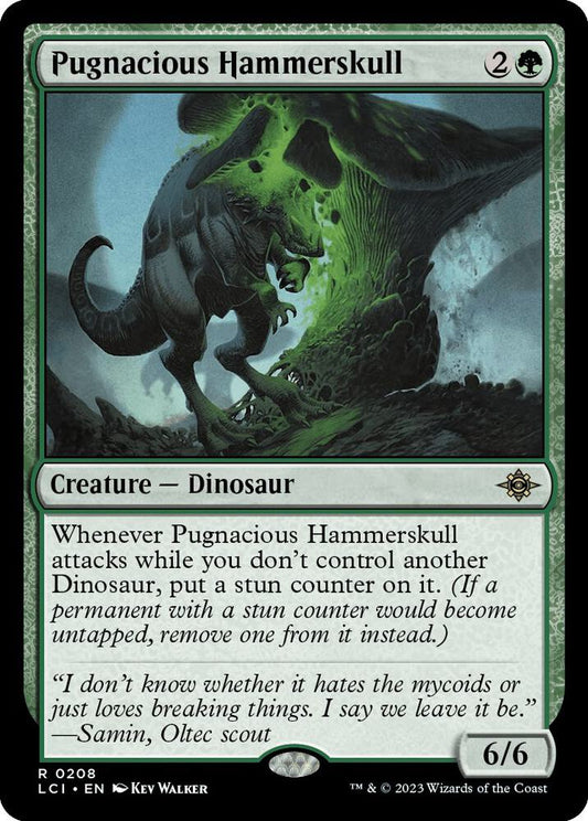 Pugnacious Hammerskull - The Lost Caverns of Ixalan (LCI) NM