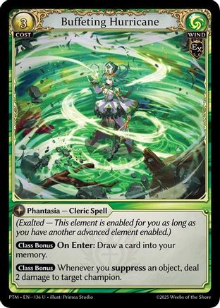 Buffeting Hurricane (136) - Phantom Monarchs *Foil*