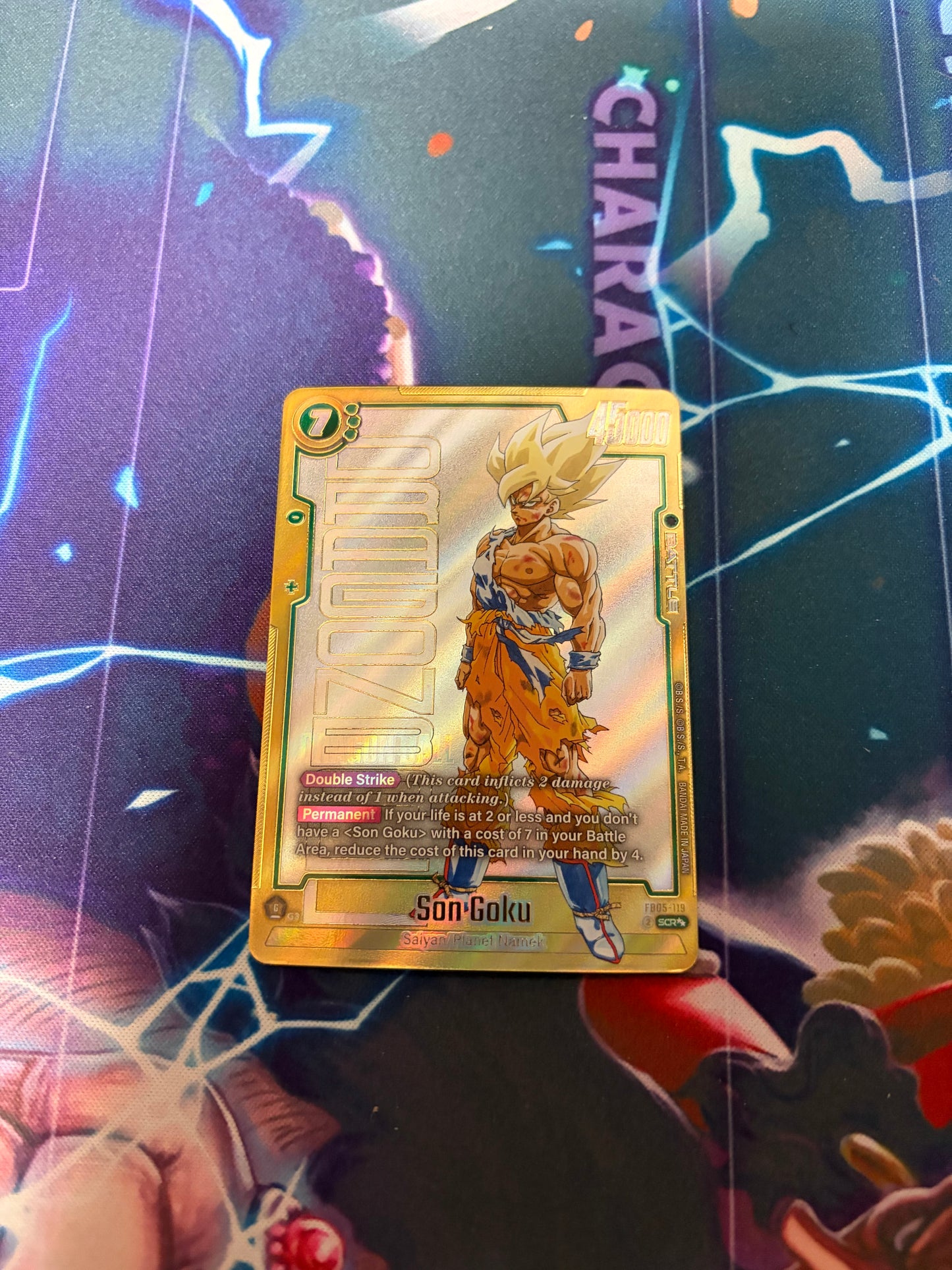 Son Goku - FB05-119 (Super Alternate Art) - Manga Booster 01 (SB01) NM
