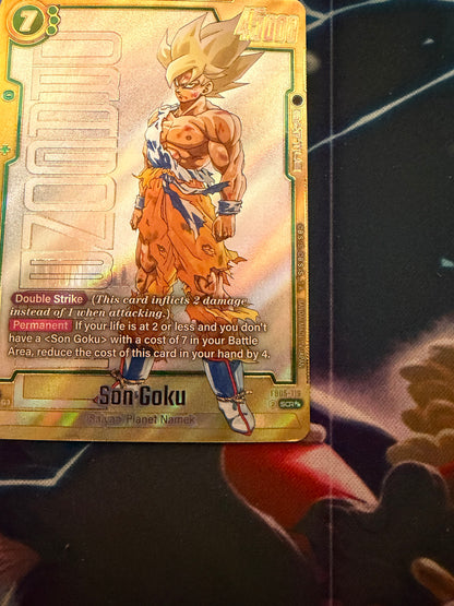 Son Goku - FB05-119 (Super Alternate Art) - Manga Booster 01 (SB01) NM