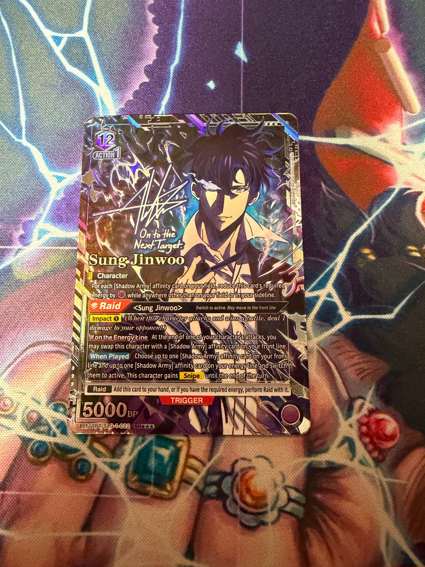 Sung Jinwoo (022) (SR***) - UE17BT: SOLO LEVELING (UE17BT)