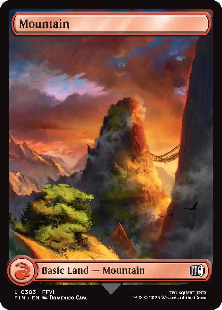 Mountain (0303) - FINAL FANTASY (FIN) *FOIL*