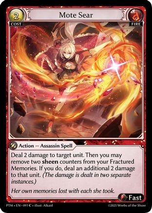Mote Sear (091) - Phantom Monarchs *FOIL*