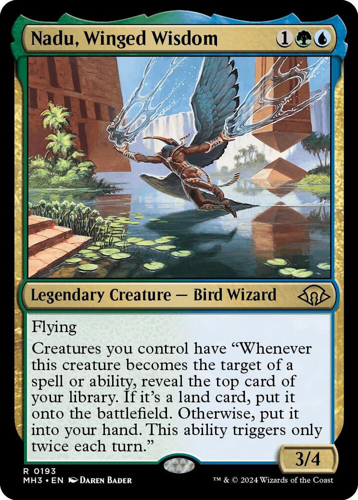 Nadu, Winged Wisdom - Modern Horizons 3 (MH3) - FOIL