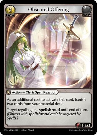 Obscured Offering (053) - Phantom Monarchs *Foil*