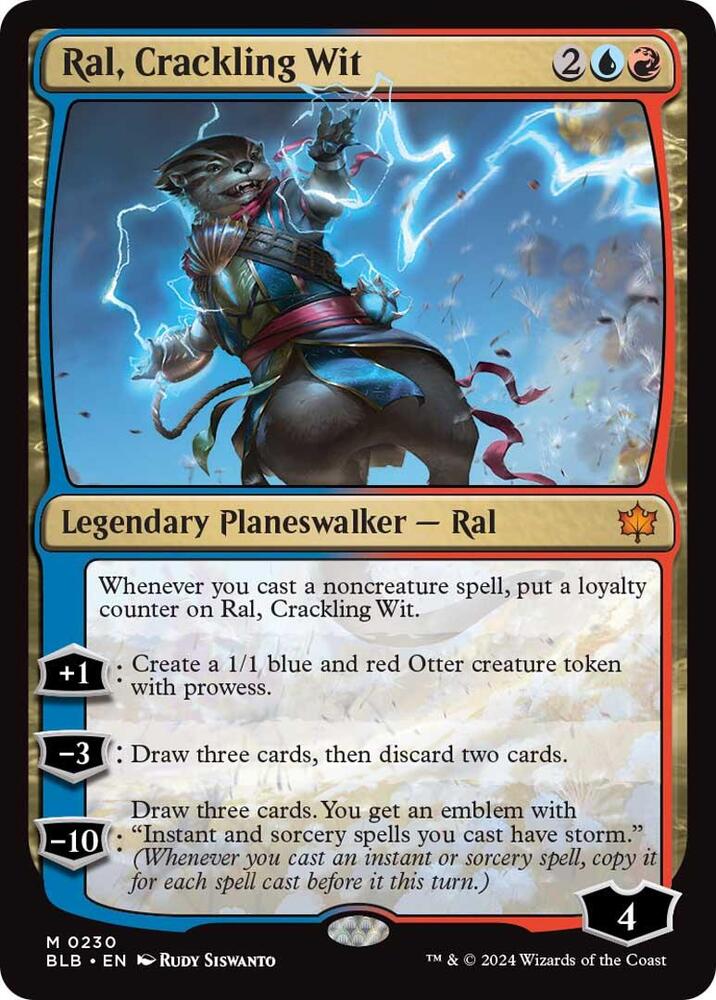 Ral, Crackling Wit - Bloomburrow (BLB)