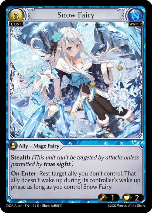 Snow Fairy - Dawn of Ashes Alter Edition (DOA Alter)
