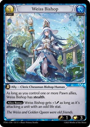Weiss Bishop (131) - Phantom Monarchs *FOIL*