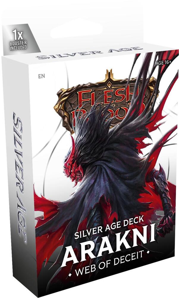 Silver Age Chapter 2 Deck - Arakni, Web of Deceit (Chaos Assassin) - Silver Age Chapter 2