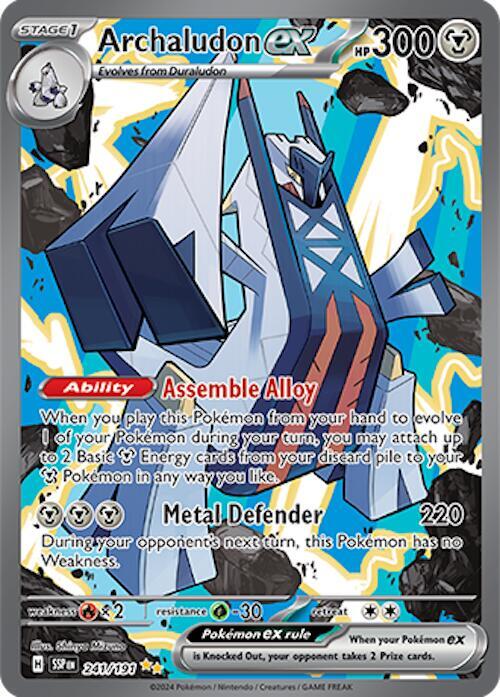 Archaludon ex - 241/191 - SV08: Surging Sparks (SSP) SV08: Surging Sparks NM