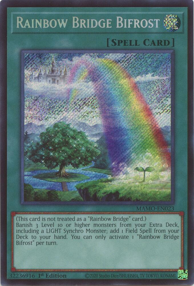 Rainbow Bridge Bifrost (Secret Rare) - Magnificent Monsters (MAMO) Magnificent Monsters NM