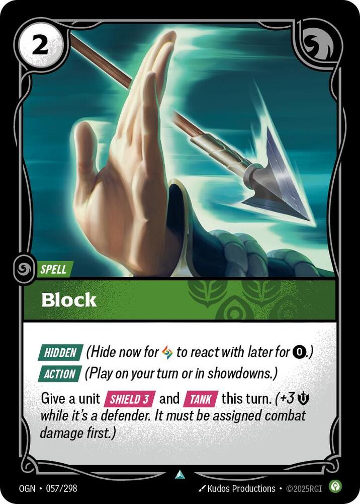 Block - Origins (OGN) Origins FOIL