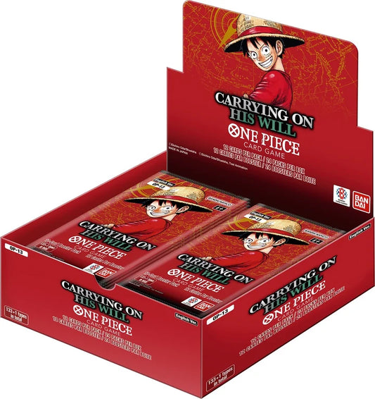 One Piece Card Game - Carrying On His Will Booster Box
