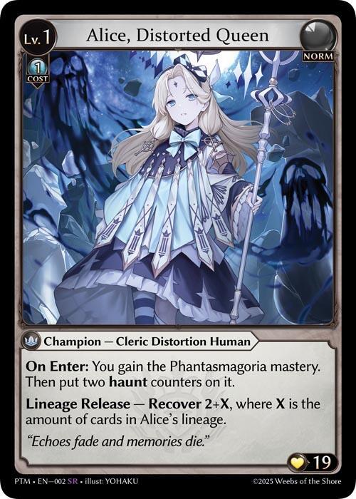 Alice, Distorted Queen - Phantom Monarchs (PTM) Phantom Monarchs