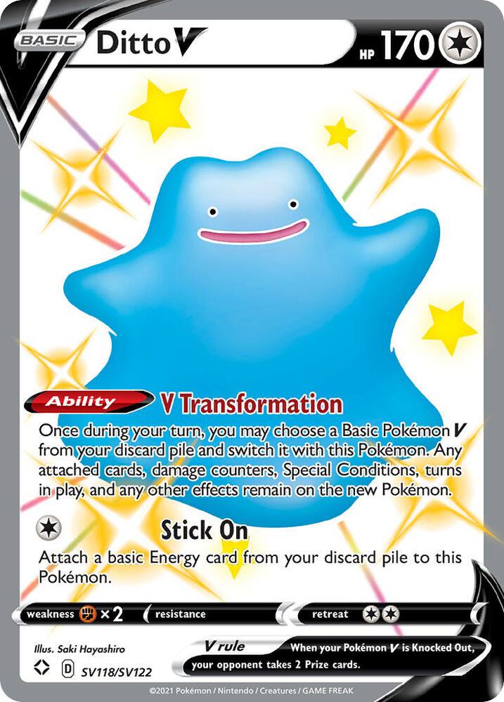 Ditto V - Shining Fates: Shiny Vault (SHFSV) NM