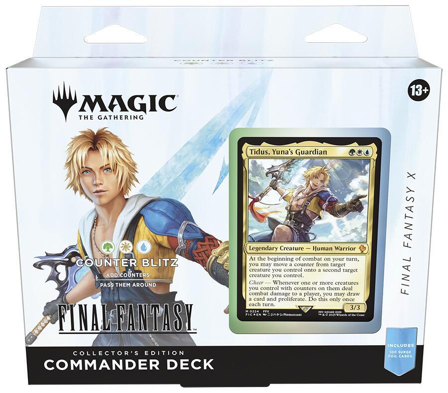 FINAL FANTASY Commander Deck - FINAL FANTASY X Counter Blitz (Collector's Edition) - Commander: FINAL FANTASY (FIC) Commander: FINAL FANTASY