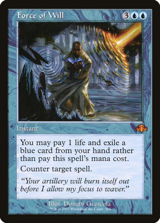 FORCE OF WILL - RETRO FRAME (DMR) NM