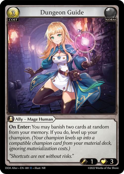 Dungeon Guide - Dawn of Ashes Alter Edition (DOA Alter) Dawn of Ashes Alter Edition