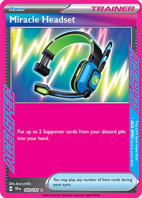 Miracle Headset - SV08: Surging Sparks (SSP) SV08: Surging Sparks NM
