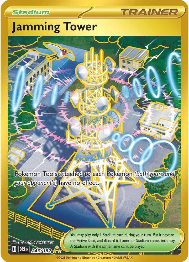 Jamming Tower - SV10: Destined Rivals (DRI) SV10: Destined Rivals NM