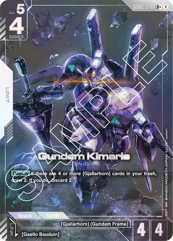 Gundam Kimaris (LR+) - Dual Impact (GD02) Dual Impact
