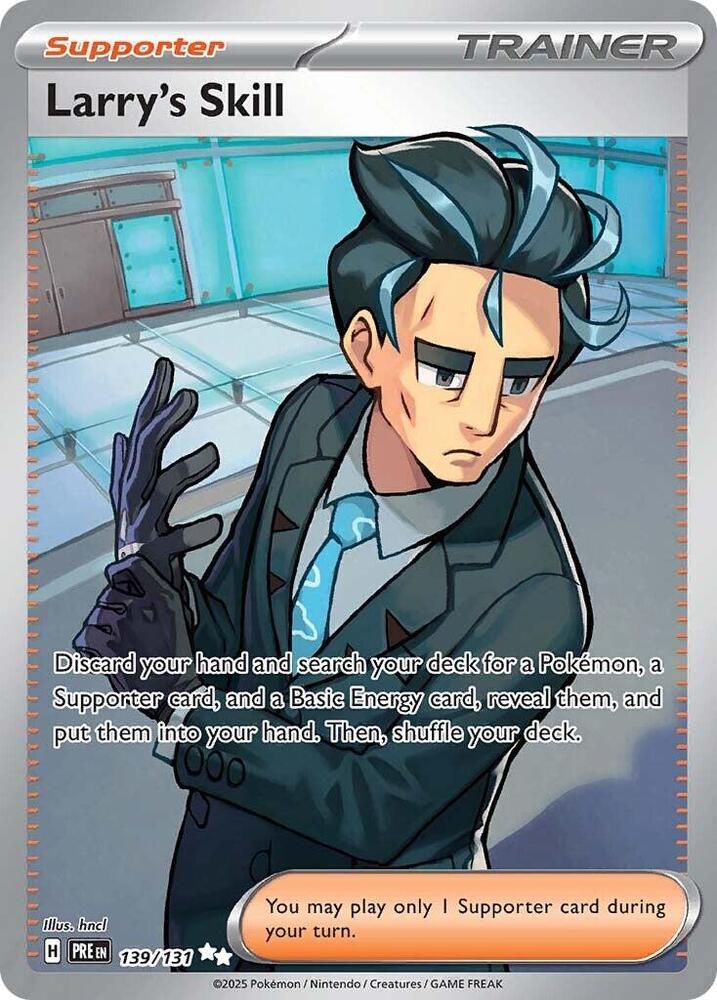 Larry's Skill - 139/131 - SV: Prismatic Evolutions (PRE) SV: Prismatic Evolutions NM