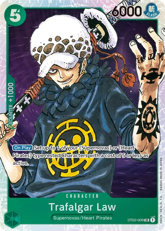 Trafalgar Law - Starter Deck 2: Worst Generation (ST-02) Starter Deck 2: Worst Generation