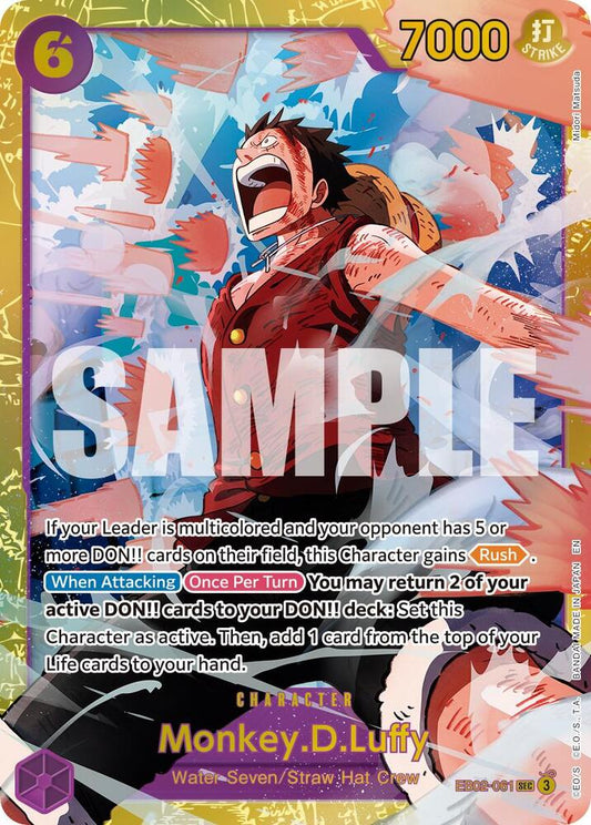 Monkey.D.Luffy - EB02-061 (Reprint) - Premium Booster -The Best- Vol. 2 (PRB-02) Premium Booster -The Best- Vol. 2