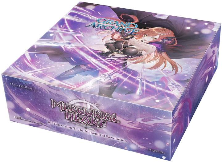 GRAND ARCHIVE: MERCURIAL HEART 1ST EDITION BOOSTER BOX