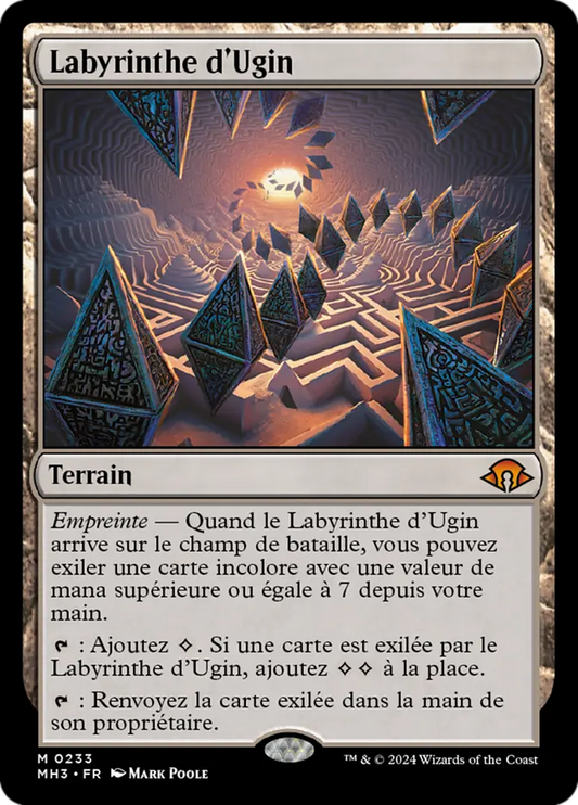 Ugin's Labyrinth - Modern Horizons 3 (MH3) French NM *FOIL*
