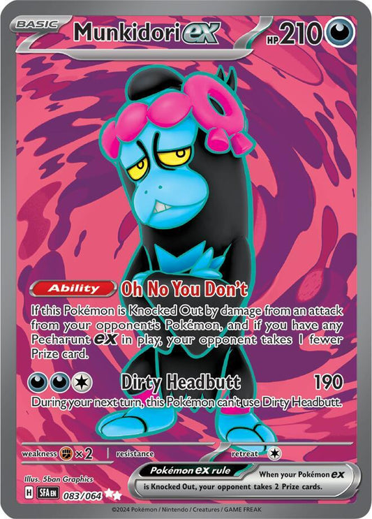 Munkidori ex - 083/064 - SV: Shrouded Fable (SFA) SV: Shrouded Fable NM
