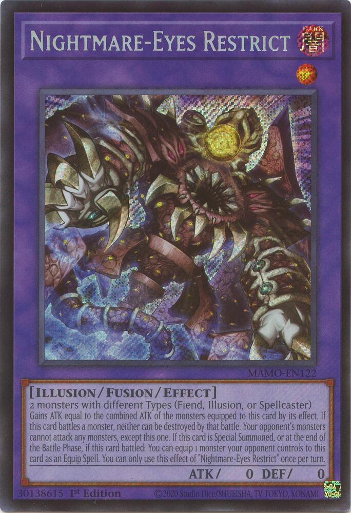 Nightmare-Eyes Restrict - Magnificent Monsters (MAMO) Magnificent Monsters NM
