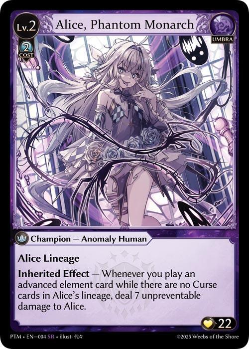 Alice, Phantom Monarch - Phantom Monarchs (PTM) Phantom Monarchs
