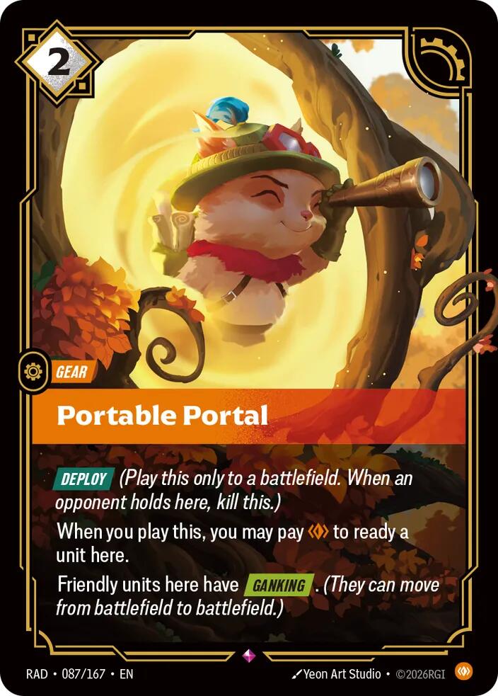 Portable Portal - Radiance (RAD)