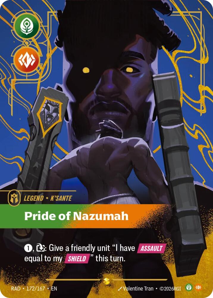 K'Sante, Pride of Nazumah (Overnumbered) - Radiance (RAD)