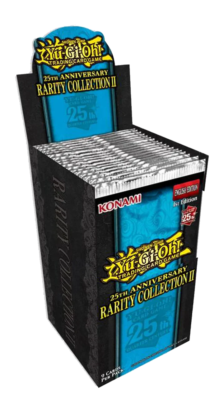 YUGIOH - 25TH ANNIVERSARY RARITY COLLECTION II BOOSTER BOX - 1ST EDITION