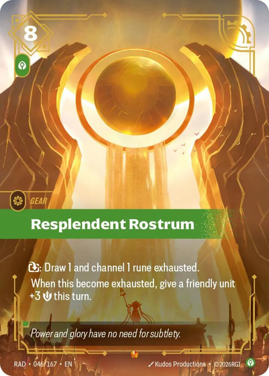 Resplendent Rostrum - Radiance (RAD)