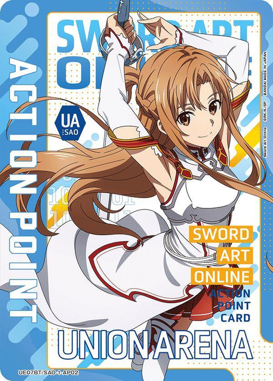 Action Point Card (AP02) - UE07BT: Sword Art Online (UE07BT) UE07BT: Sword Art Online FOIL