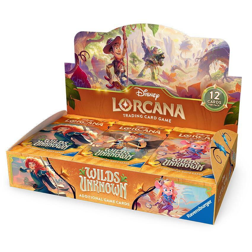 Disney Lorcana: Wilds Unknown Booster Box - Wilds Unknown (12) Wilds Unknown